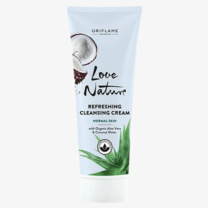 Love Nature - Refreshing Cleansing Cream with Organic Aloe Vera & Coconut Water FO-34819